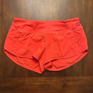 Speed Up Short 2.5" - Coral/Red - 6